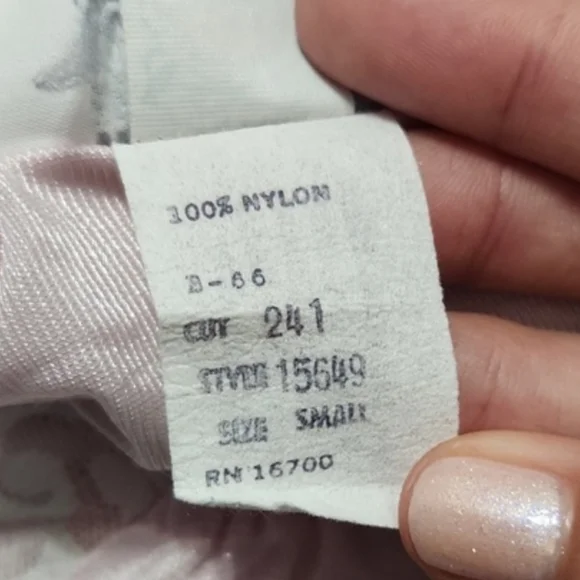 Vintage Union Made Lacey Lingerie Pink Chemise Slip Dress Nightgown - Picture 10 of 12